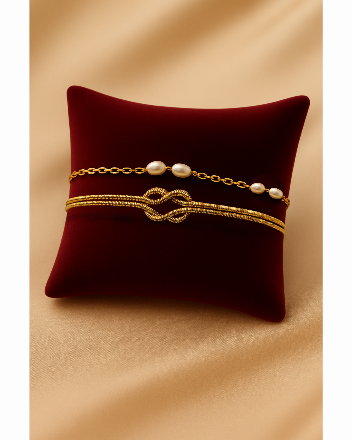 Bracelet Duo Set — Create Your Own Combo (Gold)