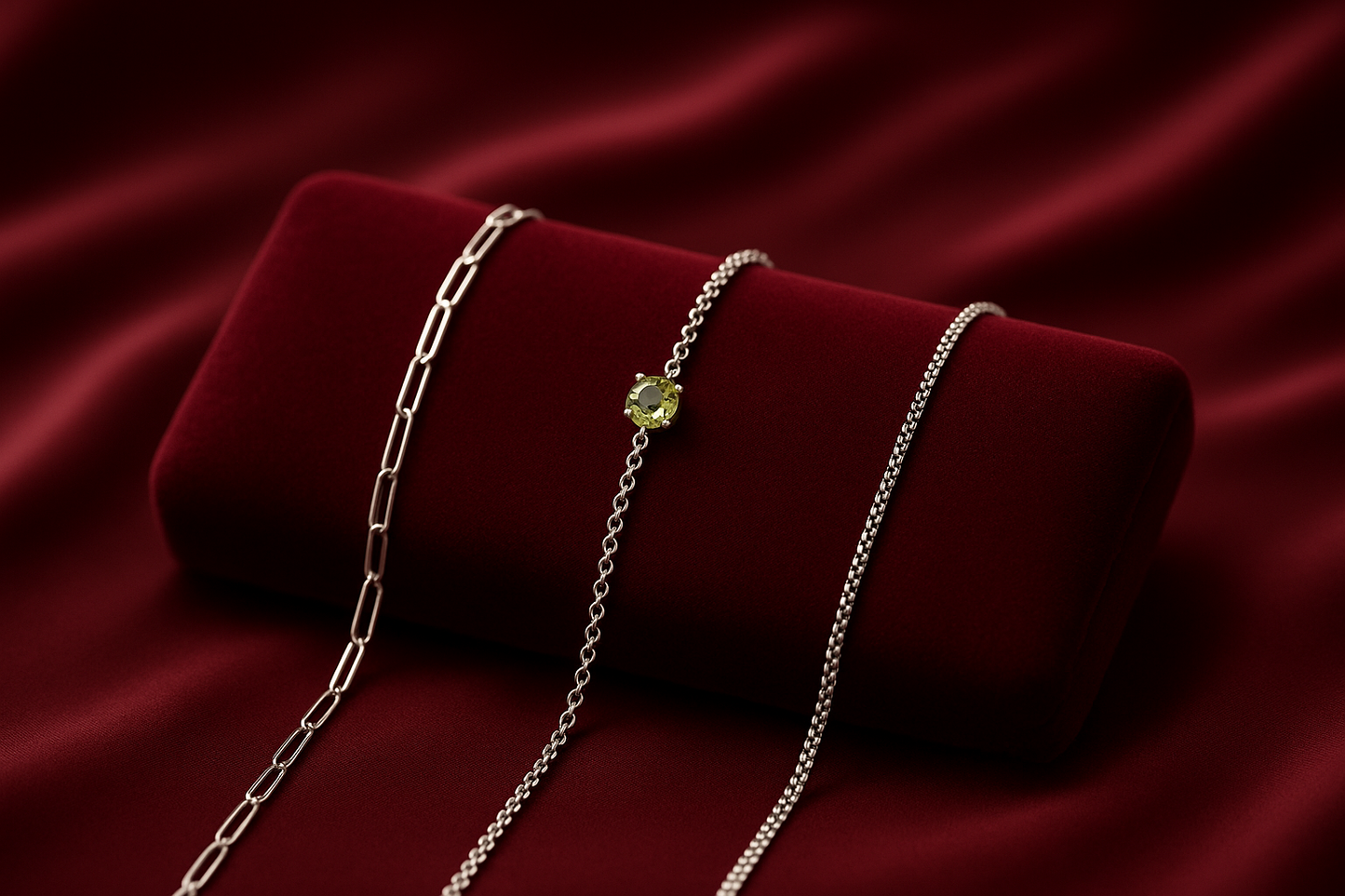 Triple Bracelet Set — Create Your Own Combo 925 Sterling Silver (Silver)