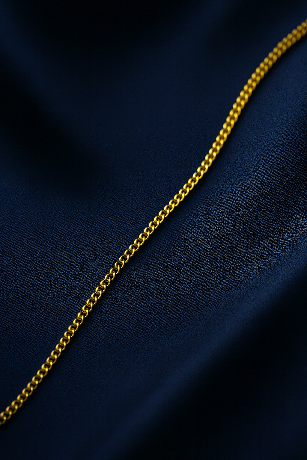 Curb Chain Bracelet 925 Sterling Silver 14 K Gold