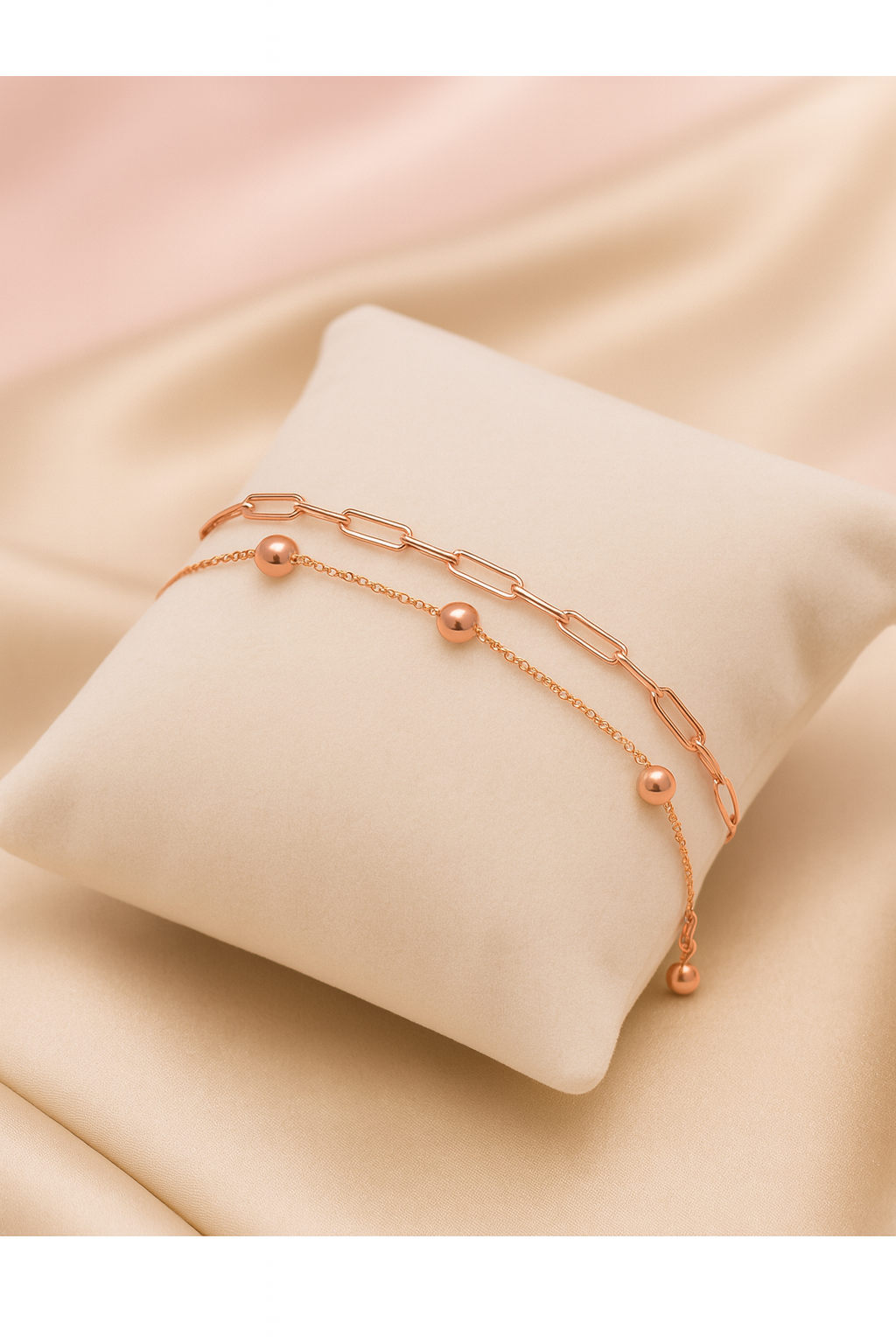 Bracelet Duo Set — Create Your Own Combo Rose Gold