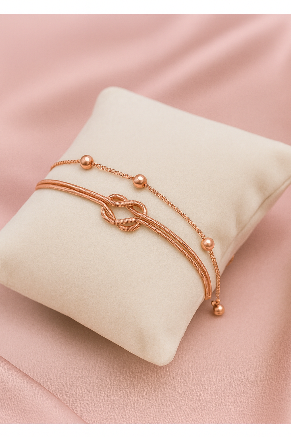 Bracelet Duo Set — Create Your Own Combo Rose Gold