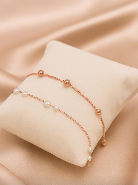Bracelet Duo Set — Create Your Own Combo Rose Gold