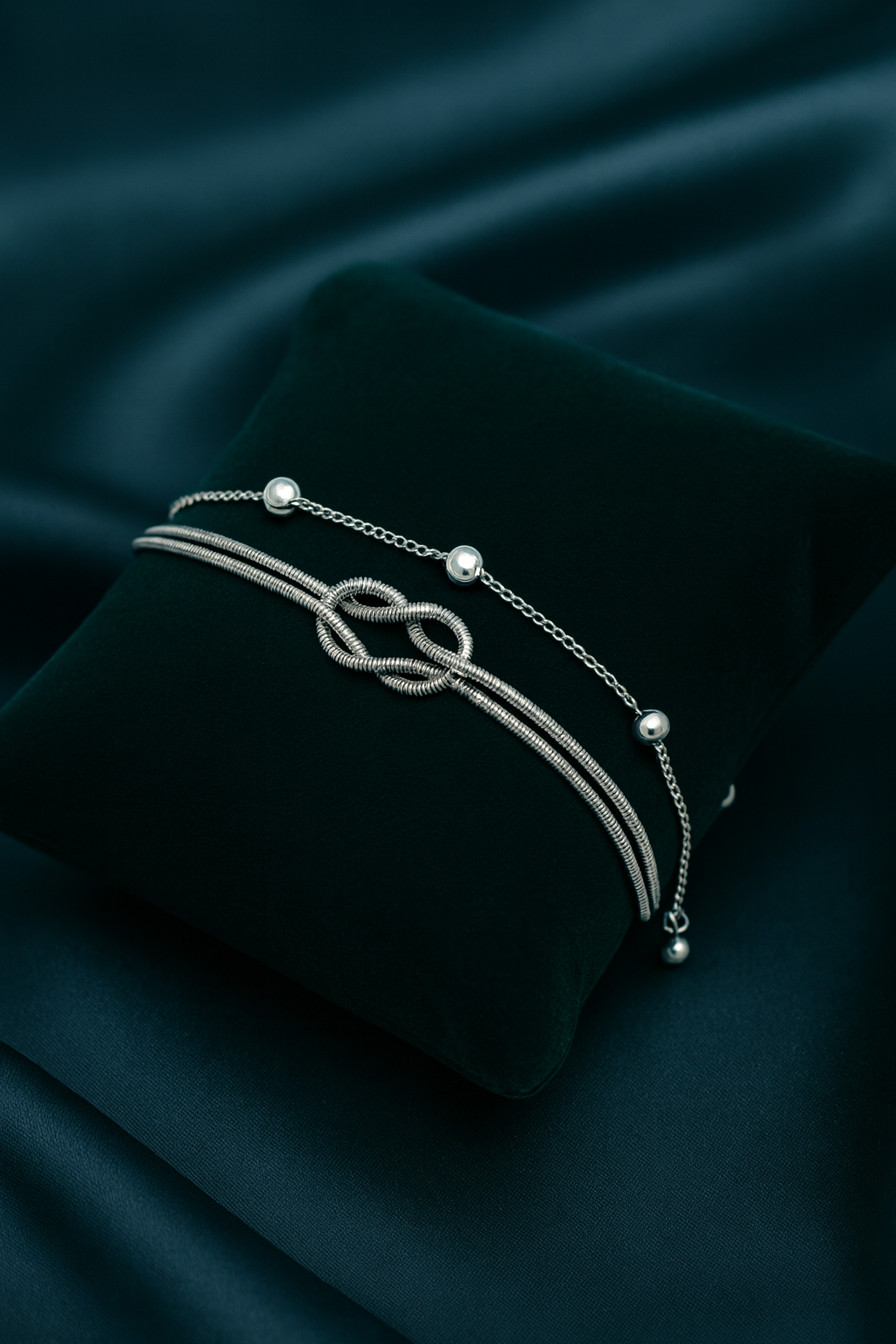 Bracelet Duo Set — Create Your Own Combo (Silver)