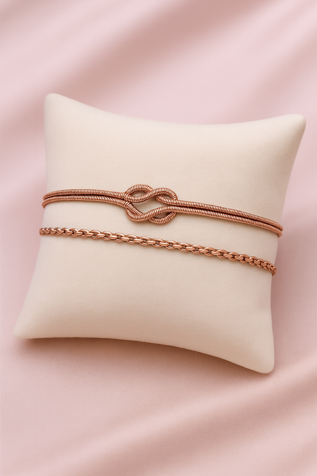 Bracelet Duo Set — Create Your Own Combo Rose Gold