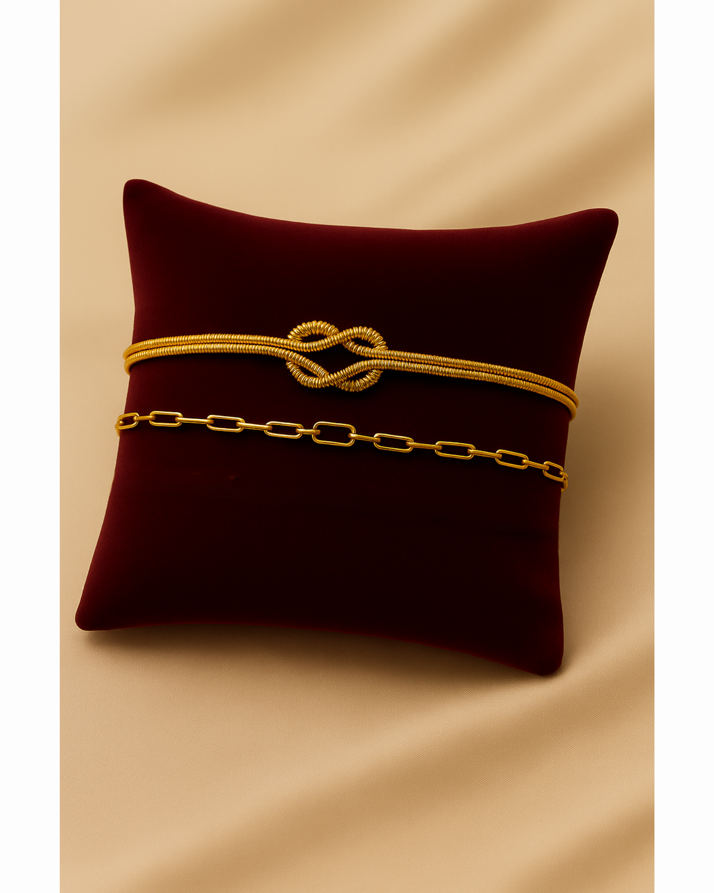 Bracelet Duo Set — Create Your Own Combo (Gold)