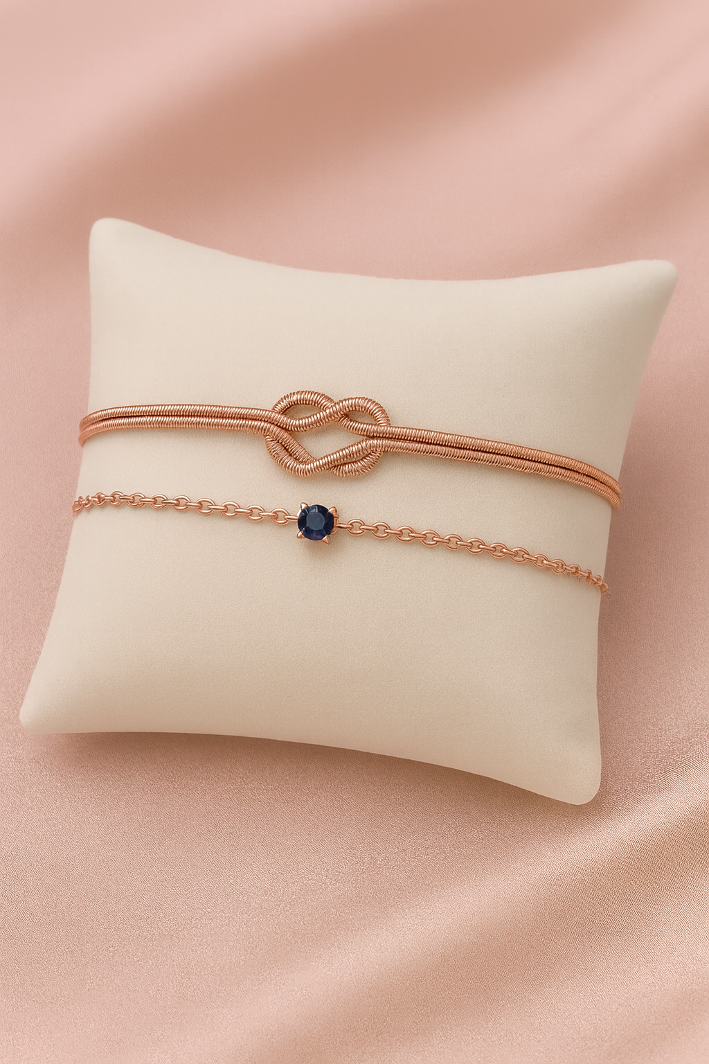 Bracelet Duo Set — Create Your Own Combo Rose Gold