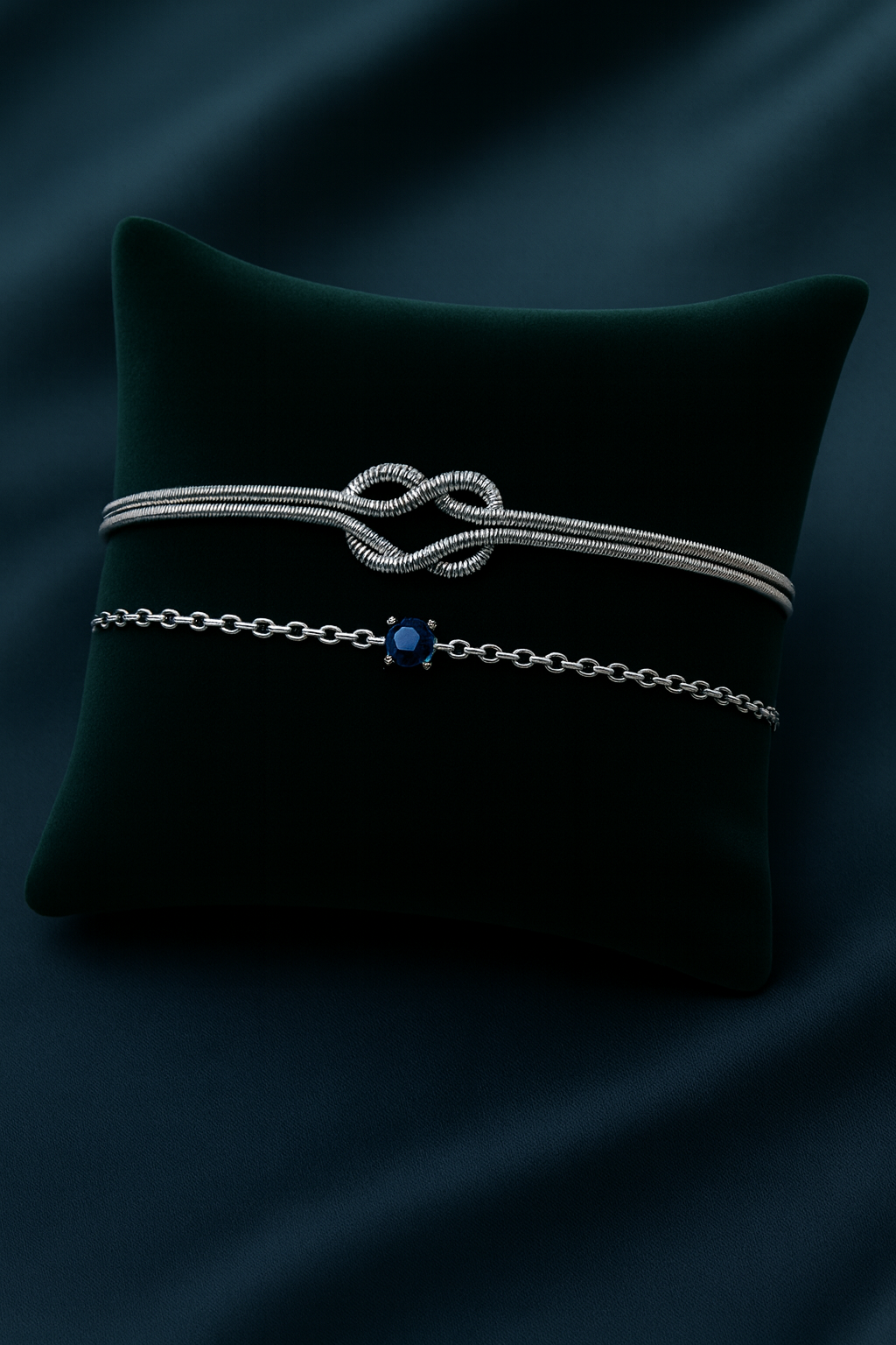 Bracelet Duo Set — Create Your Own Combo (Silver)