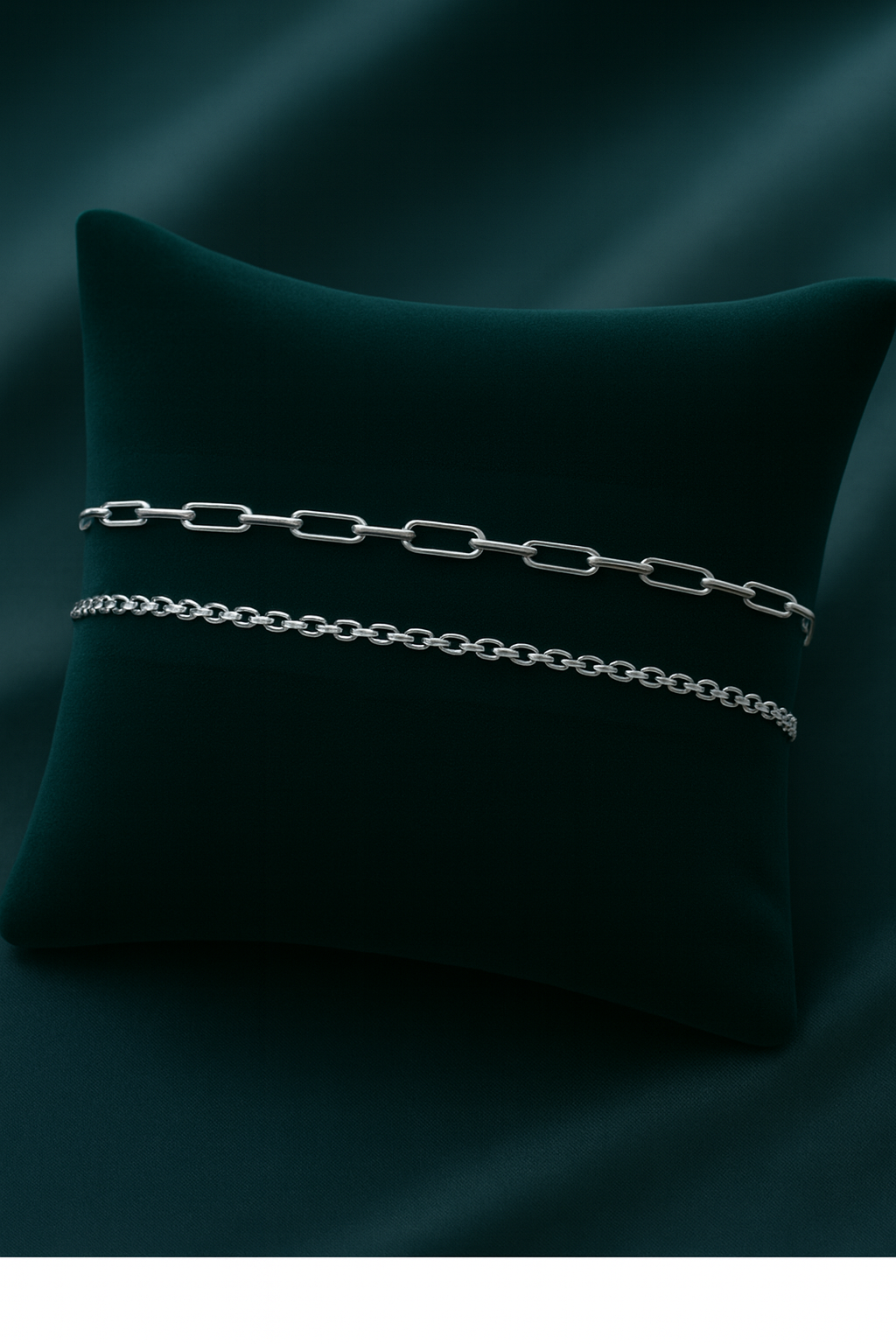 Bracelet Duo Set — Create Your Own Combo (Silver)