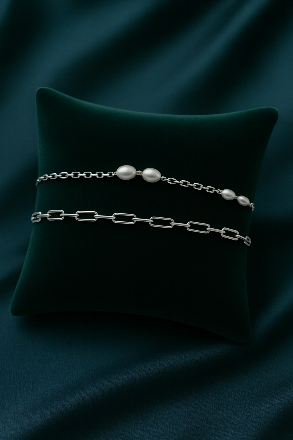 Bracelet Duo Set — Create Your Own Combo (Silver)