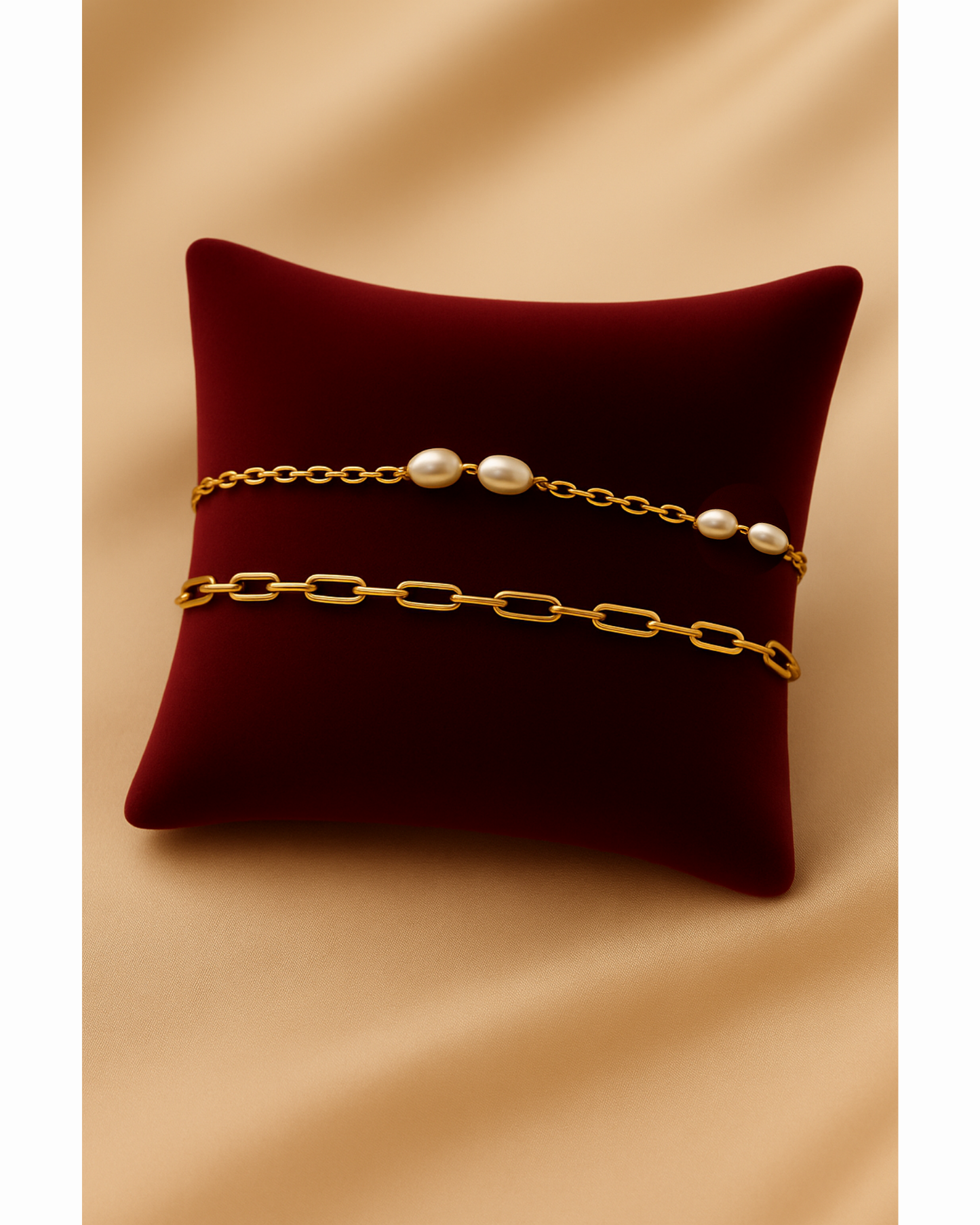 Bracelet Duo Set — Create Your Own Combo (Gold)