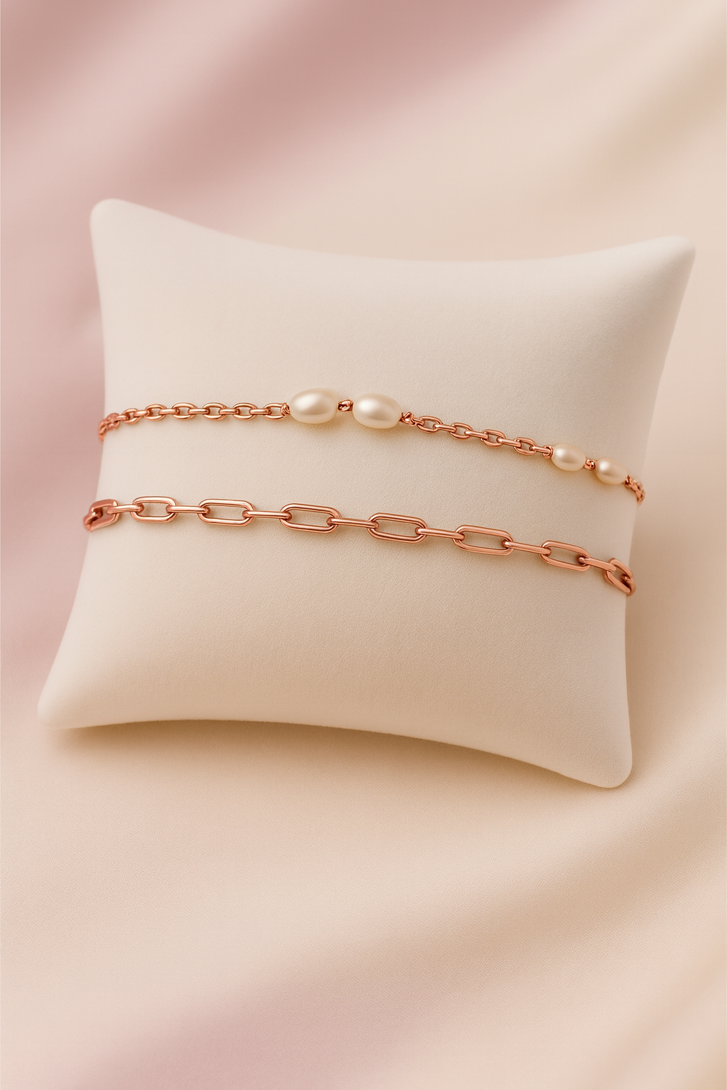 Bracelet Duo Set — Create Your Own Combo Rose Gold