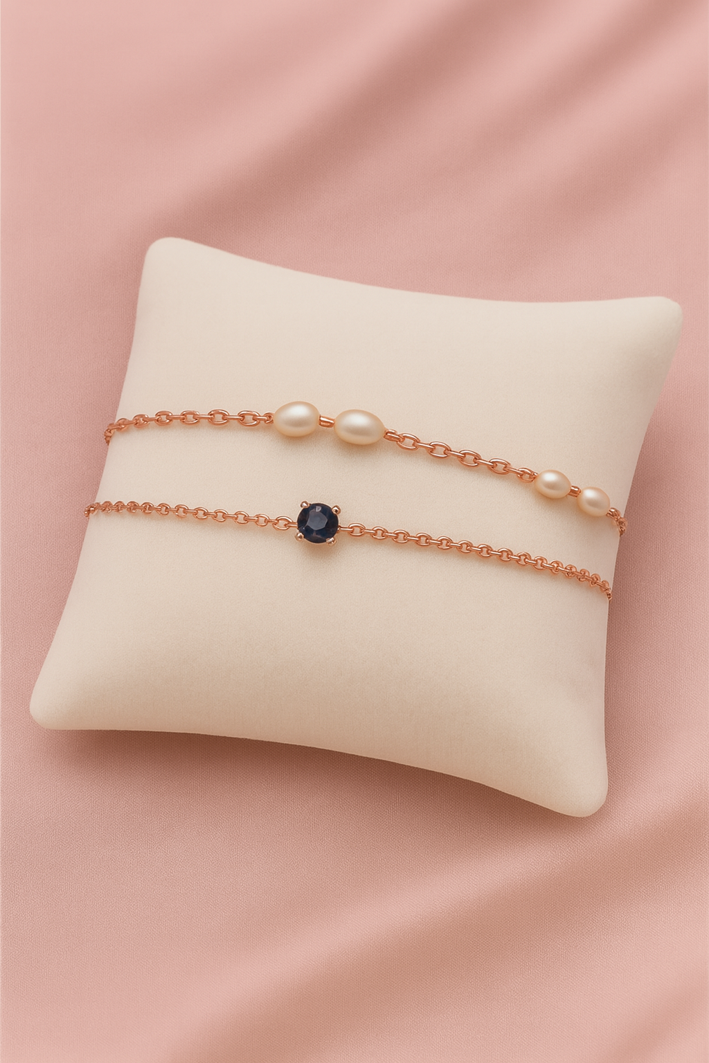 Bracelet Duo Set — Create Your Own Combo Rose Gold