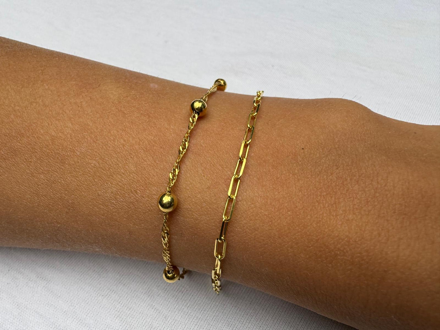 Bracelet Duo Set — Create Your Own Combo (Gold)
