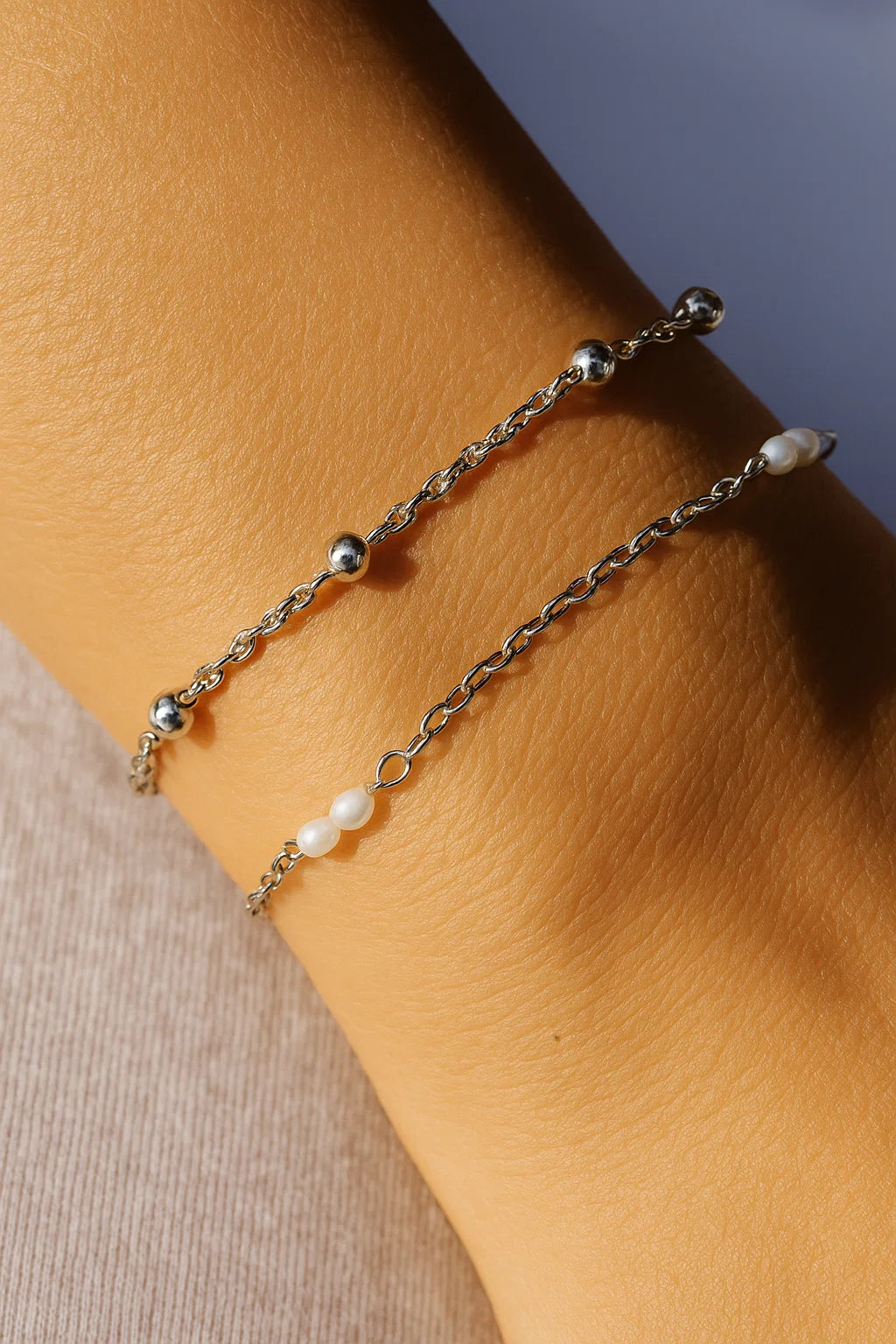 Bracelet Duo Set — Create Your Own Combo (Silver)