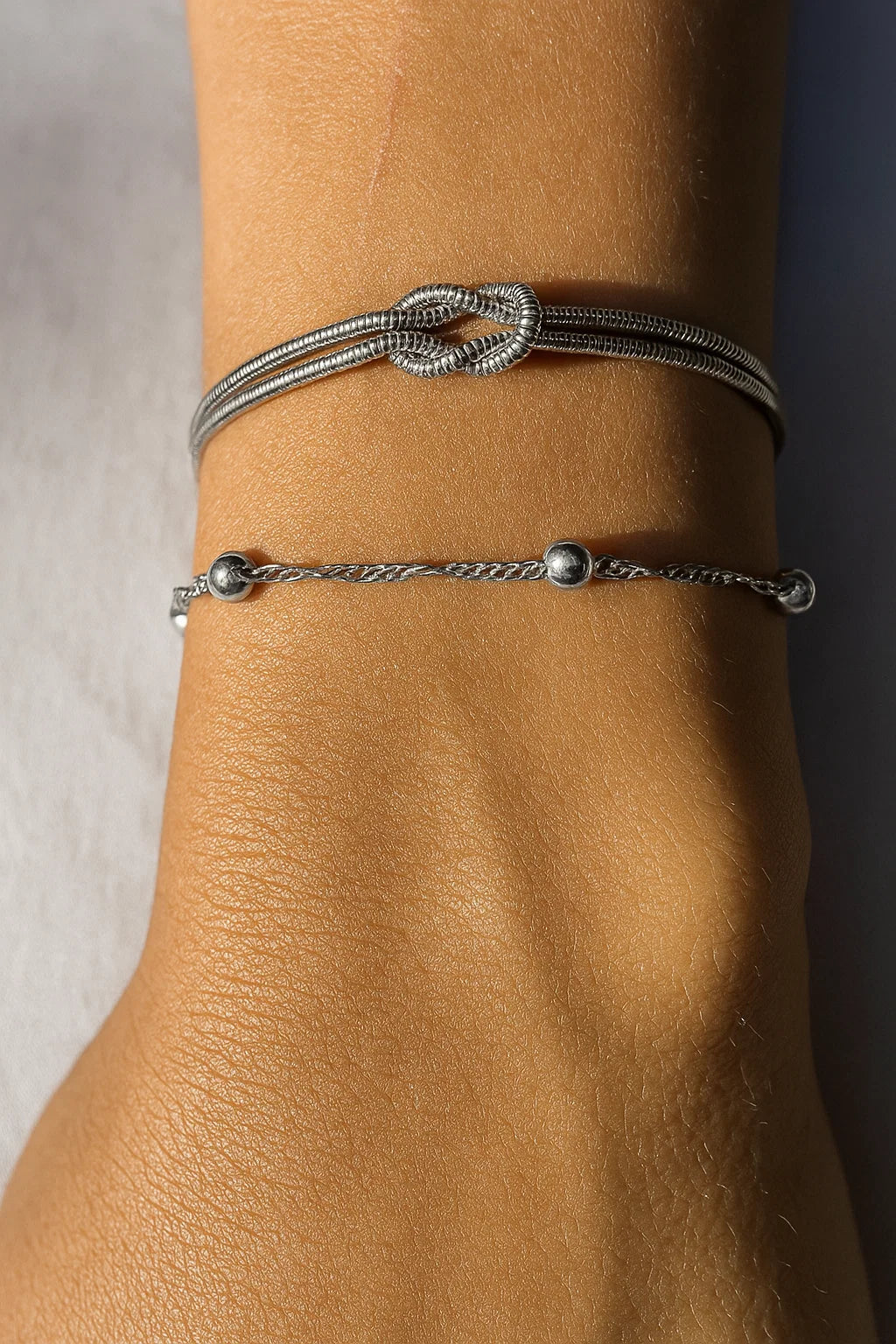 Bracelet Duo Set — Create Your Own Combo (Silver)